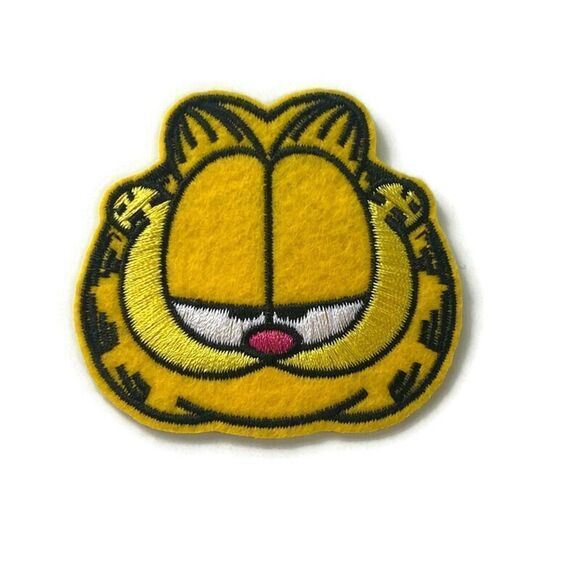 Garfield Cat Embroidered Patch - Picture 1 of 3